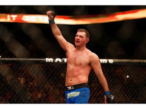 Stipe Miocic is shown after losing to Junior dos Santos in an unanimous decision in December 2014, but on Saturday Miocic won the UFC heavyweight tile by dropping Fabricio Werdum with one punch in the first round.