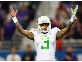 Unable to reach agreement with prized quarterback Vernon Adams Jr. on a contract, both in terms and dollars, the B.C. Lions traded the playing rights of the former Oregon Duck to the Montreal Alouettes for a first-round draft pick Friday.