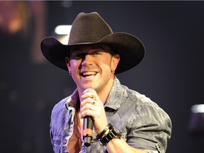 Vancouver  B.C. Oct 17, 2010 B.C Country Music Awards at the Red Robinson theatre here Aaron Pritchett the year performing  on Oct 17, 2010  (Mark van Manen/PNG)   See John P John P. McLaughlin Ent sstories )       (Mark van Manen/PNG)