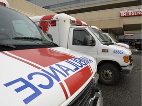 A woman senior was taken to Nanaimo Regional General Hospital with non-life threatening injuries after a burst pipe caused water damage and a ceiling collapse.