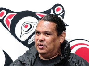 The Tsleil-Waututh Nation's Reuben George reiterates his people's opposition to the Kinder Morgan expansion after it got NEB approval on Thursday.