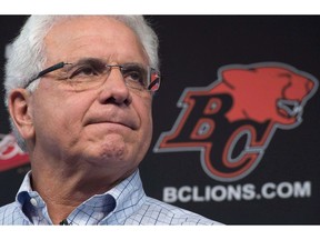 Wally Buono, set to return as head coach of the B.C. LIons, admits there is an urgency to entertain, win and reclaim the sports fans' interest this CFL season. 'This is not a five-year plan. We’re trying to build a team that’s competitive from the get-go.'