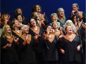 To put it mystically, as Ludwig Van Beethoven did:
 “Music is the mediation between the spiritual and sensual life.” Photo: Universal Gospel Choir.