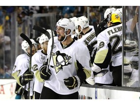 Brian Dumoulin didn't have a goal in the regular season but he opened the scoring Sunday and the Pittsburgh Penguins won the Stanley Cup with a 3-1 victory over the San Jose Sharks.