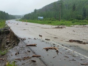 A major stretch of highway in northeastern B.C. from Mackenzie Junction to Chetwynd is set to reopen, one week after it was closed by severe flooding.