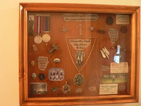 A thief stole these war medals during a break-in in Newton on June 14.