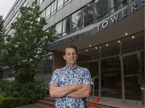 Shawn Anderson is the strata president at Hycroft Towers in Vancouver. The building has a 100 per cent non-smoking policy for residents.