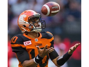 “Last year he was getting by on talent and I think that was smart,” said B.C. Lions offensive coordinator about quarterback Jonathon Jennings. “He didn’t try to do more than what he knew. Now his knowledge base is so much greater and he’s doing subtle things with his eyes and footwork, things that are miles above where he was.”