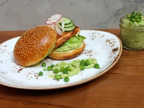 Chef Ned Bell’s Coho Salmon Burger