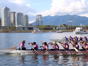 Dragon boat for cancer-1