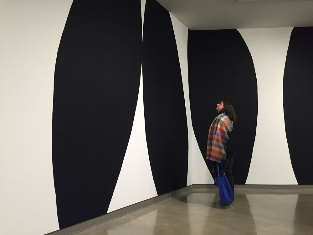 ART SEEN: Lyse Lemieux black felt into leaning bodies at Richmond Art Gallery | Sun