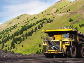 Hand-out photo of Teck's Fording River operation in southeastern B.C., one of Teck's five steelmaking coal operation in the province.