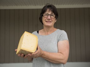 Head cheesemaker Debra Amrein-Boyes uses ancient techniques to create award-winning cheese at The Farm House Natural Cheeses.