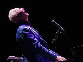 Joe Jackson opens the Vancouver Jazz Festival at the Queen Elizabeth theatre Vancouver June 24 2016.