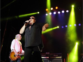 Loverboy performs at the LG104.3 FM Shorefest 2016 at English Bay and Sunset Beach.