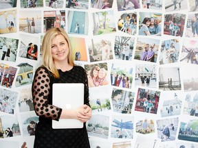 Flytographer Founder and CEO Nicole Smith in the company's Victoria-based office.