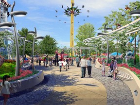 ‘The Park’ concept drawing for redevelopment of the PNE, from a report to Vancouver city council.