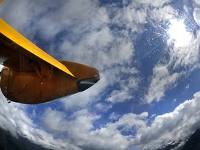 A Canadian Armed Forces Search and Rescue Buffalo from 19 Wing CFB Comox.