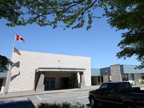 Chief Dan George Middle School in Abbotsford is pictured here.