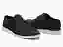 TOMS Classic Brogue in black cotton twill, $130 at Nordstrom, nordstrom.com.