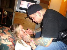 Mandy Johnson and her-then boyfriend Gater Browne, before Johnson died in a July 28, 2010 shooting.