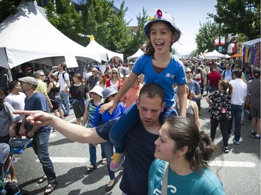 Italian Day on Vancouver's  Commercial Drive on June 12, 2016.