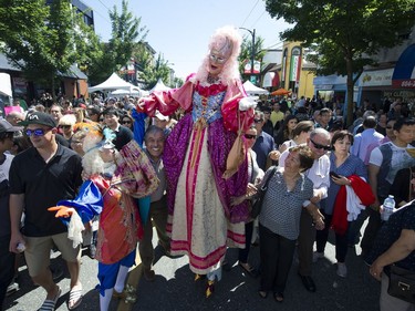 Italian Day on Vancouver's  Commercial Drive on June 12, 2016.