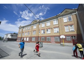 Britannia secondary school on Vancouver’s east side has been recommended for closure by the Vancouver School Board.