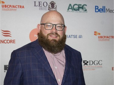 Dennis Heaton at the 18th annual Leo Awards in downtown Vancouver on June 5, 2016. The Leos celebrate excellence in British Columbia film and television.