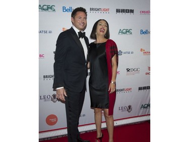 Ron E. Scott and  Carmen Moore of Blackstone walk the red carpet at the 18th annual Leo Awards in downtown Vancouver on June 5, 2016. The Leos celebrate excellence in British Columbia film and television.
