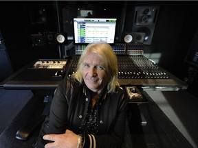 Vancouver B.C. June 5, 2016 Long time legendary music producer Bob Rock inside of Warehouse studio in Vancouver on June 5, 2016. Mark van Manen/ PNG Staff photographer see Dana Gee-Province , Vancouver Sun / Entertainment Features stories Web. stories. 00043463A [PNG Merlin Archive]