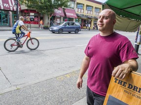 Commercial Drive business owner Domenico Bruzzese is concerned about a proposed plan to instal bike lanes on the popular Vancouver street.