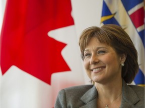 Christy Clark in Vancouver, BC. June 9, 2016.