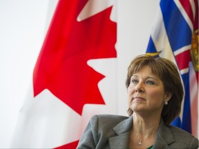 Premier Christy Clark explains her reason for speaking out in an interview on Thursday, June 9.