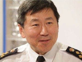 Vancouver police Chief Jim Chu, for an interview when he retired in May, 2015.
 Stuart McNish/Special to the Sun [PNG Merlin Archive]