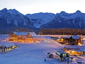 Lake Louise Ski Resort in Alberta.
