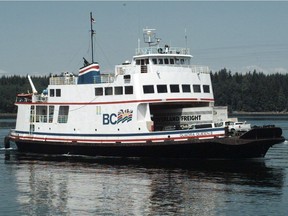 The Quadra Queen II, built in 1969, serves the Alert Bay-Sointula-Port McNeill route on northern Vancouver Island.