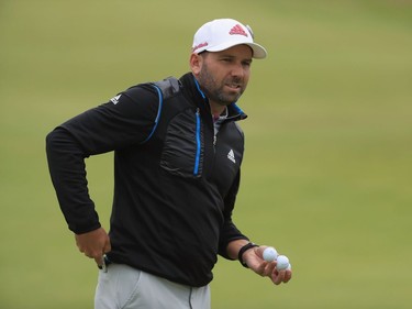 10. Sergio Garcia — T2, T6 his last two Opens, T5 at U.S. Open. Tell him the tournament starts Wednesday and finishes Saturday. Has trouble with Sundays.