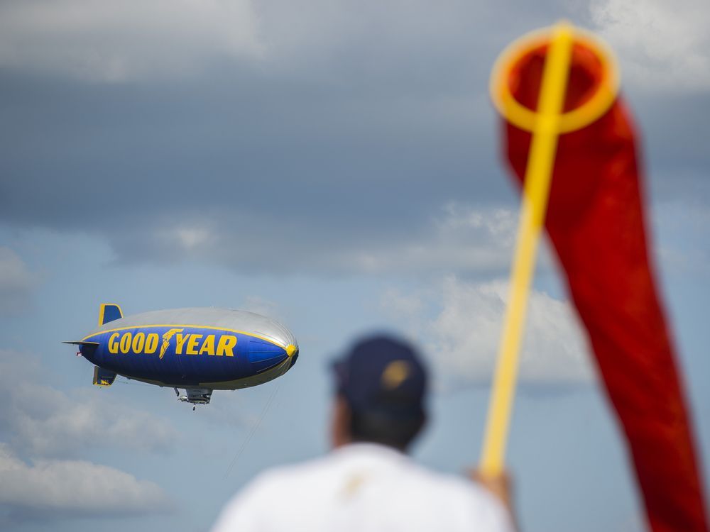 Goodyear Blimp Makes Rare B.C. Appearance | Vancouver Sun