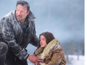 Aleks Paunovic and Marie Avgeropoulos star in the new shot-in-B.C. thriller Numb.