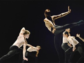 Artists of Ballet BC’s program beginning March 17. Photo: Michael Slobodian.