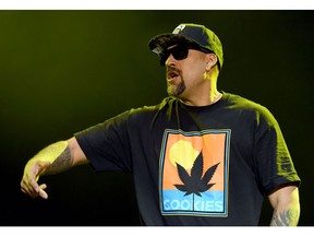 Rapper B-Real and Cypress Hill will deliver a smokin' performance tonight at Pemberton.