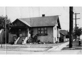 The author's house in 1930. Photo courtesy of Madeleine Foslein.