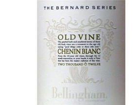 Bellingham The Bernard Series Old Vine Chenin Blanc 2013, Coastal Region, South Africa, $23.49