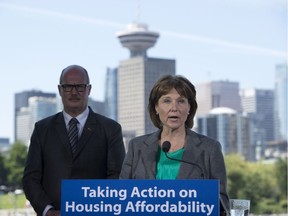 Finance Minister Michael de Jong is releasing data related to real estate transactions in British Columbia.