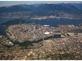 Vancouver might have the best scenery of Canada’s metropolises, but its real claim to fame is sky-high housing prices, which have risen 86 per cent over the last decade, according to the Fraser Institute. — Stephen Bohus, BLA files