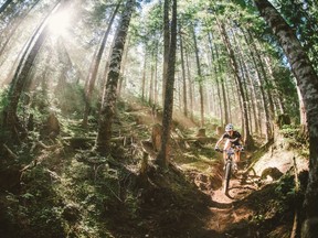 The B.C. Bike Race pits elite mountain bike riders against some of the gnarliest single track in B.C.'s South Coast.