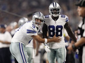 If Tony Romo (left) has Dez Bryant as a target, Cowboys fans will have much to look forward to after a 4-12 season that saw the team win just once at home.
