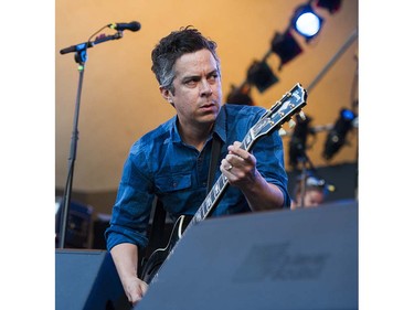 M Ward performs on the main stage at the 39th annual Folk Music festival Jericho Beach Vancouver, July 15 2016.