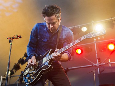 M Ward performs on the main stage at the 39th annual Folk Music festival Jericho Beach Vancouver, July 15 2016.